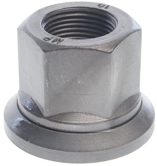 Гайка колесная с поворотным фланцем 22х1,5 мм ART 3101040, класс прочности 10, цинк-ламельное покрытие - фото